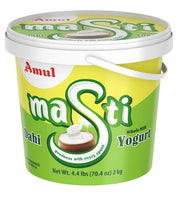 Amul Yogurt - MASTI WHOLE MILK 4.4 Lbs
