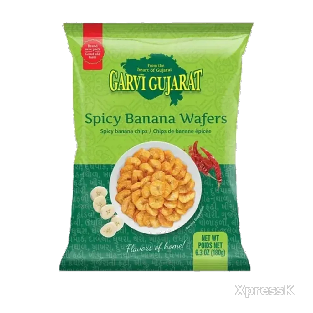 Garvi Gujarat Spicy Banana chips 180g.webp