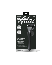 House of Atlas Premium Razor Kit - Gunmetal
