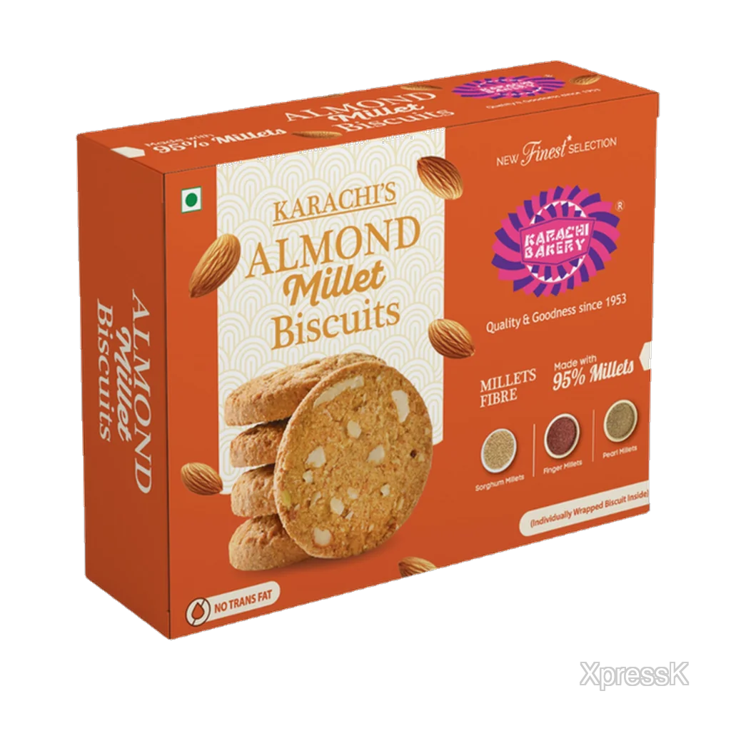 Karachi Almond Millet Biscuits 300 Gms