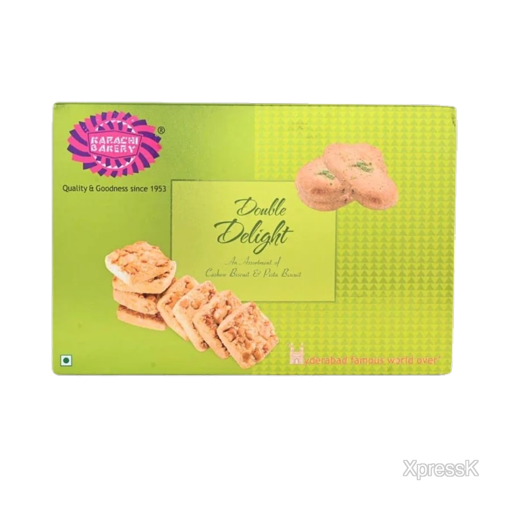 Karachi Cashew+Green Pista 400 Gms