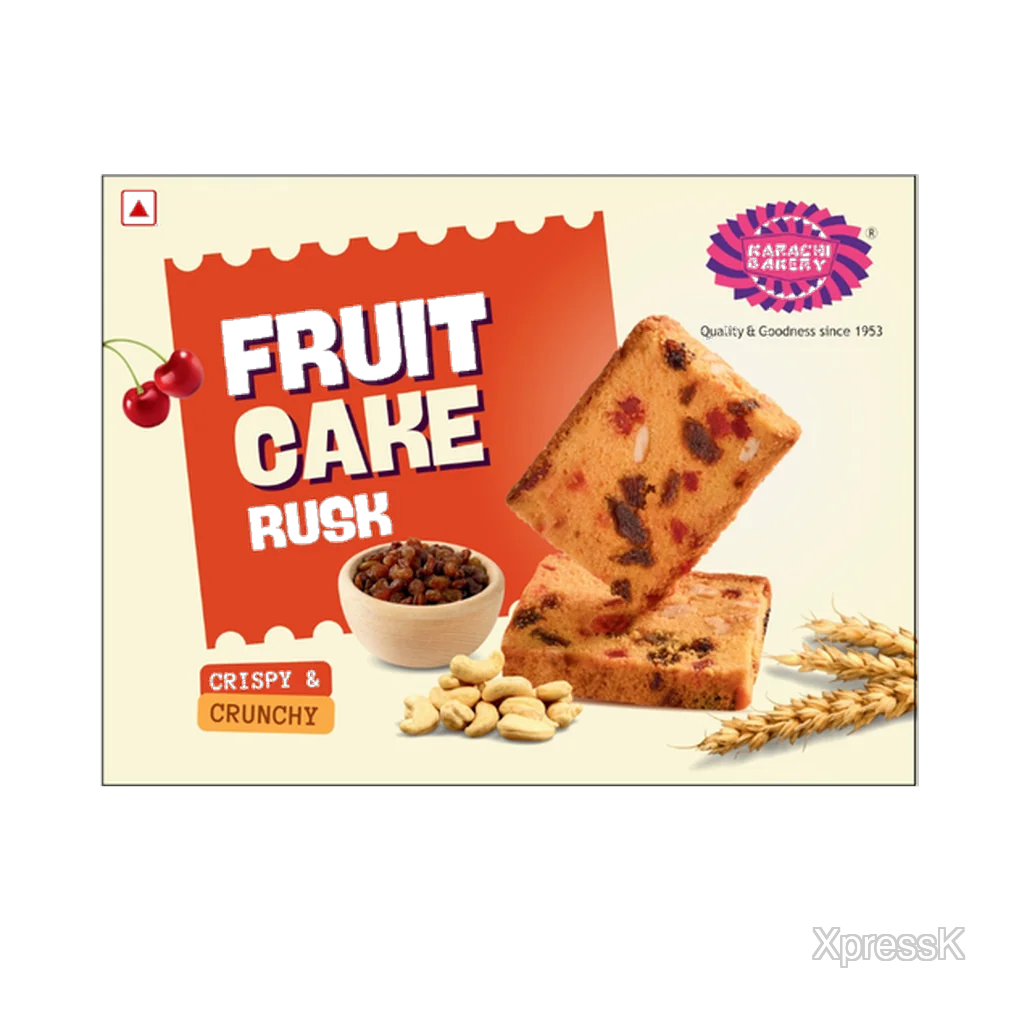 Karachi Fruit Cake Rusk 400 Gms