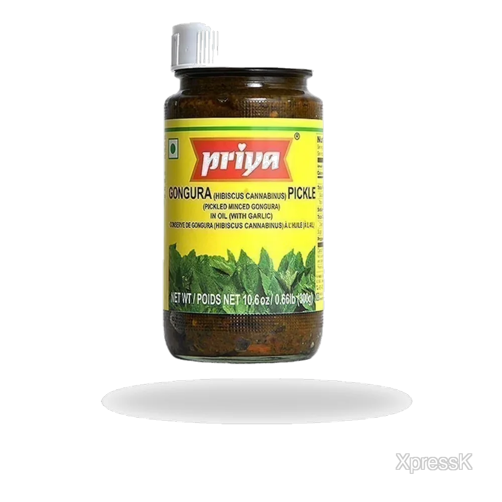 Priya_Gongura_Pickle_W:garlic_300_Gms.webp