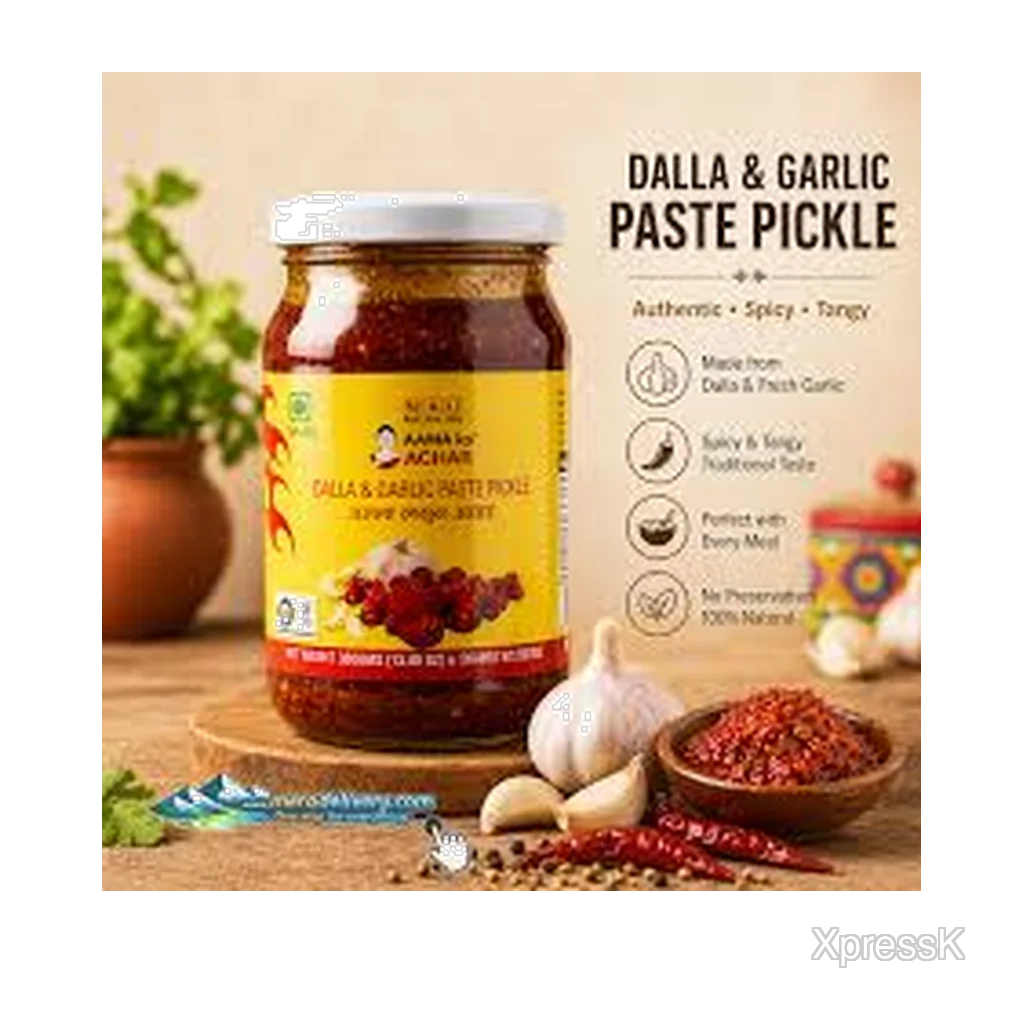 Aama Garlic Paste Pickle 380g
