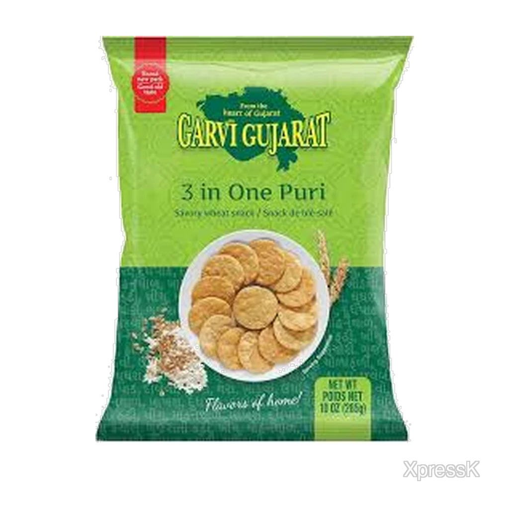 Garvi Gujarat 3-in-1 Puri 285g