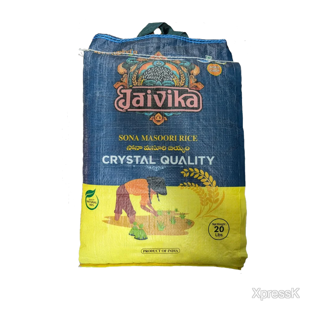 Jaivika Crystal Sona Masoori 20 Lb