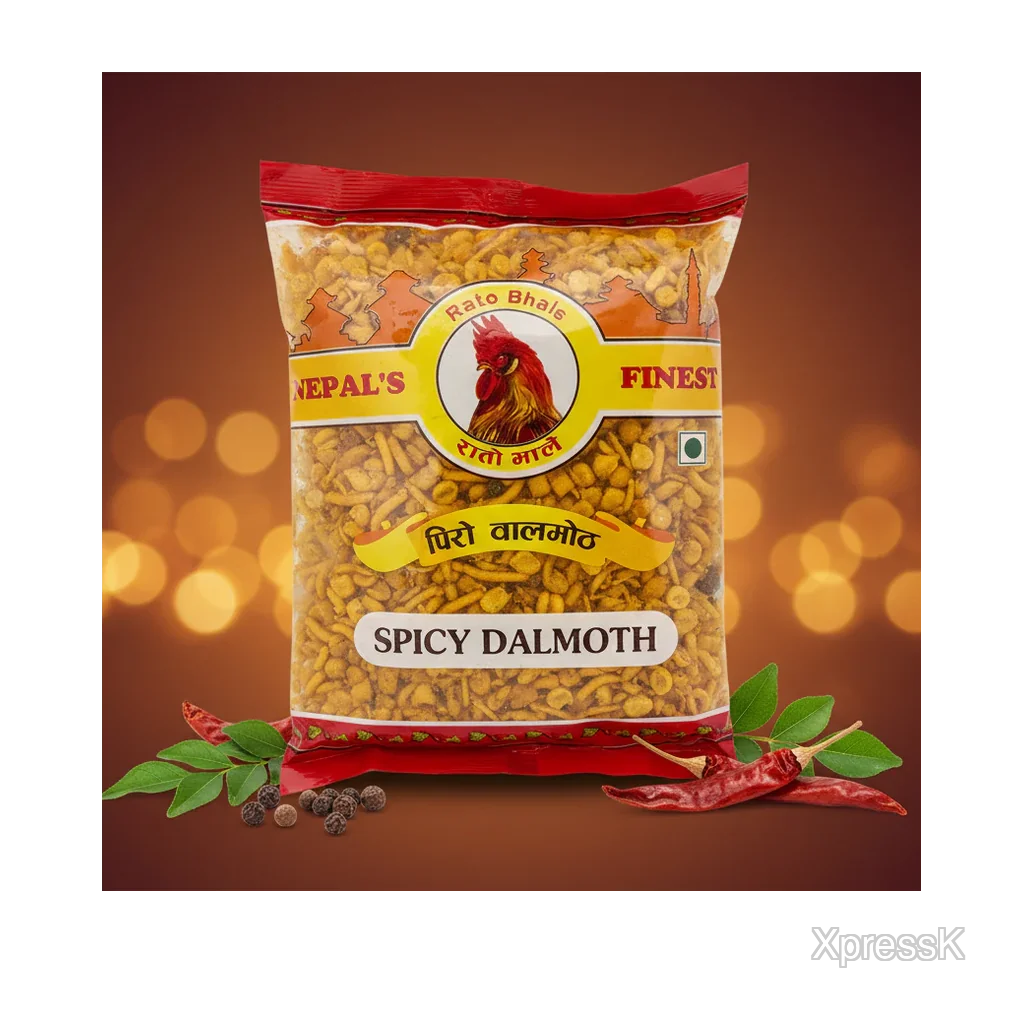 Rato Bhale Piro Dalmoth 400g