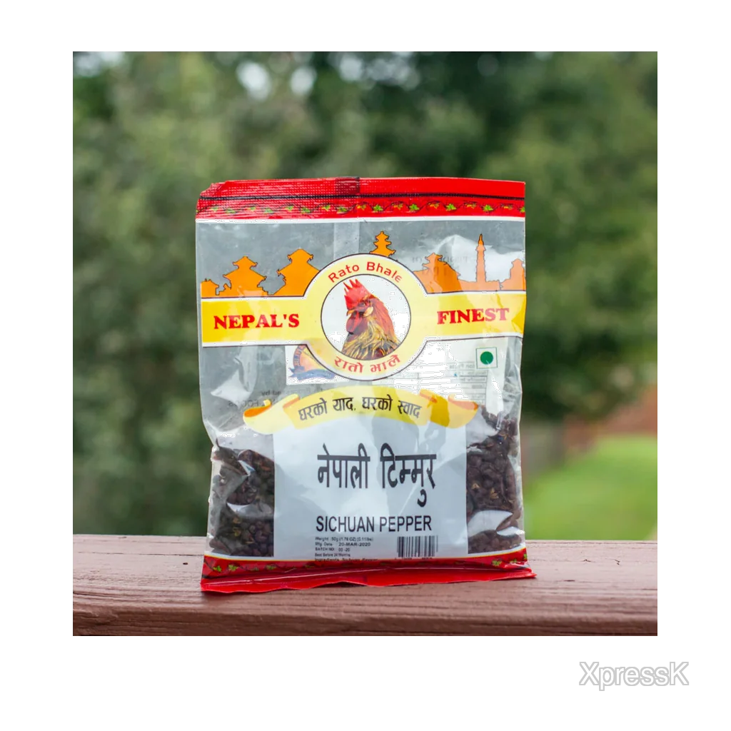 Rato Bhale Timbur Whole 50g