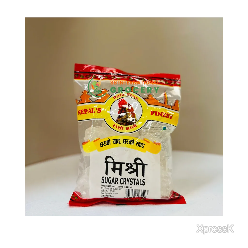 Rato Bhale White Mishri 200g