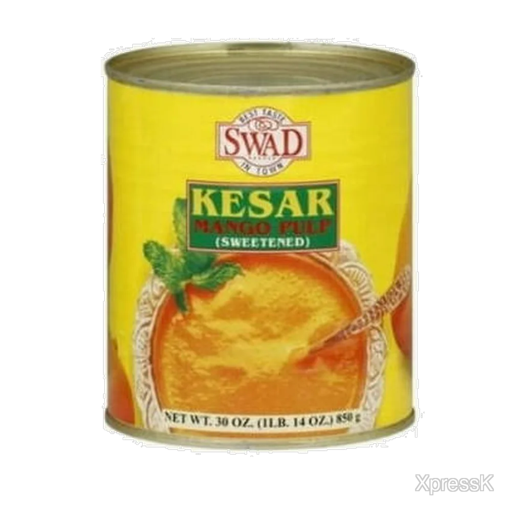 Swad Kesar Mango Pulp Tin