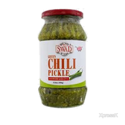 Swad Pkl Green Chilli 450g