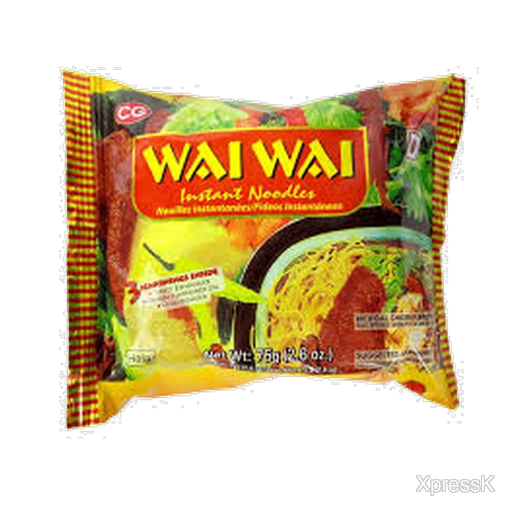 Wai Wai Chicken Noodles 75g