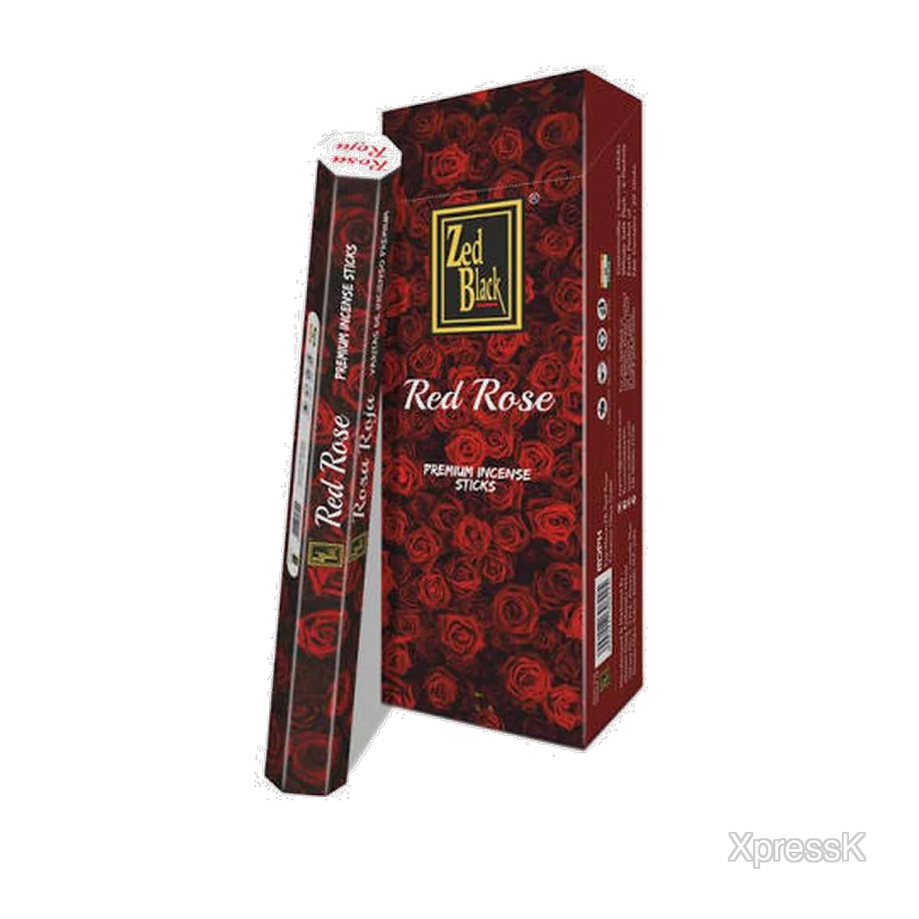 Zed Black Red Rose Incense